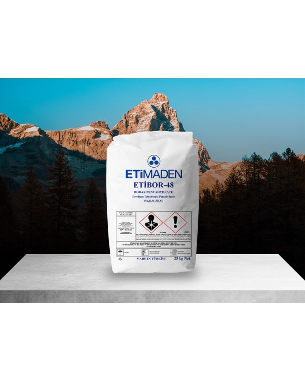 Eti Maden Etibor-48 Borax Pentahydrate Toz 25 Kg