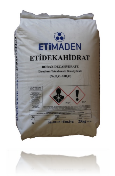 Etimaden Etidekahidrat Saf Boraks Doğal Deterjan Maddesi 25 KG