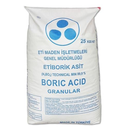 Borik Asit Sülfat Granül 25Kg