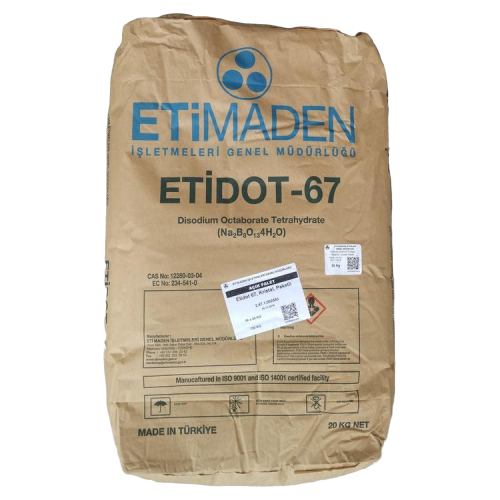 Etidot 67 borlu gübre 20 kg toz orijinal torbasında